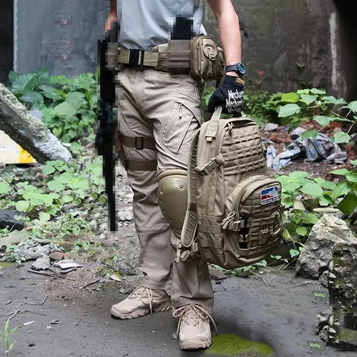 IX9 pantalon cargo tactique homme stretch coton militaire travail flexible combat outdoor 9 poches