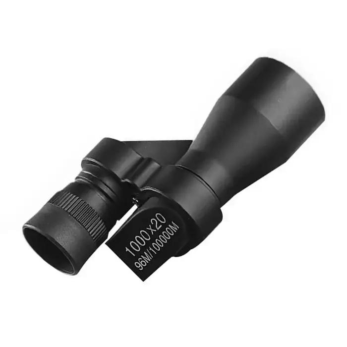 Monoculaire 1000x20 zoom haute puissance portable poche pour pêche chasse camping observation