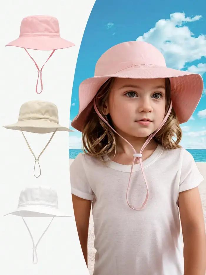 Chapeaux pour enfants, chapeaux de soleil, chapeaux de bassin respirants pour garçons et filles, cha