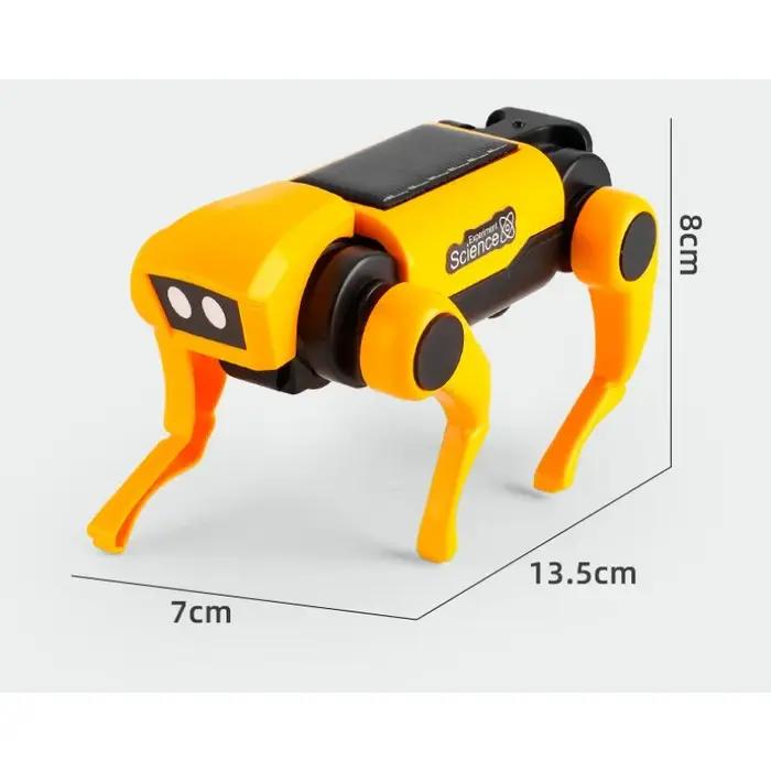 Kit d'expérimentation scientifique chien robot solaire pour enfants âgés de 6 à 12 ans jouets éducatifs en plastique environnemental fantastique et science-fiction pour occaions spéciales