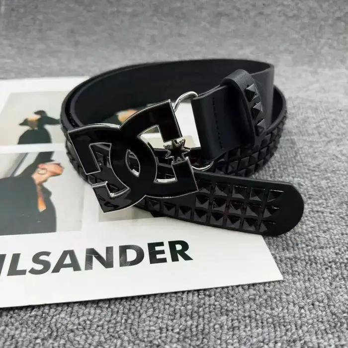 Ceinture de luxe style Y2K 2026 pour femmes et hommes – Design clouté, boucle métallique de haute qu