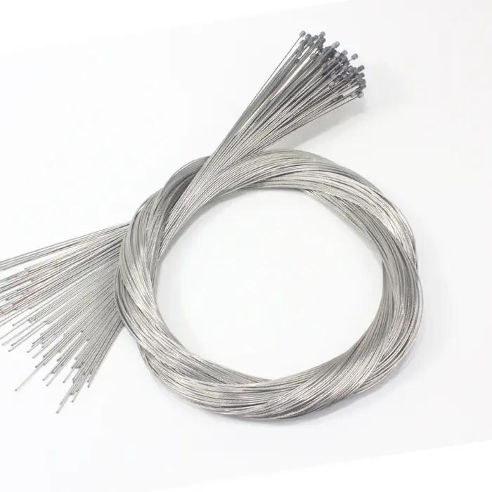 Câbles de décalage de vélo de route en montagne, câble intérieur de dérailleur en acier inoxydable,