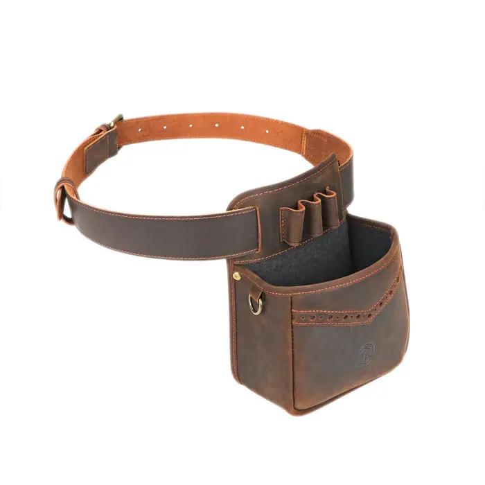 Tourbon-Sac de taille en cuir avec ceinture pour odor, accessoires de chasse, Duladhérence, chargeur