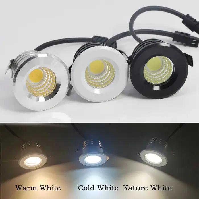 LED Mini Spot ampoules 110V 220V encastré plafonnier pour la maison chambre escalier marches couloir