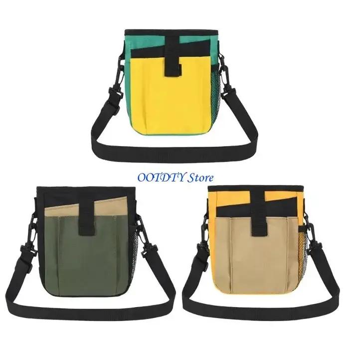 Sac de traînée pour chiens multifonctionnel avec porte-mède en plastique pour randonnées et promenades occasions spéciales
