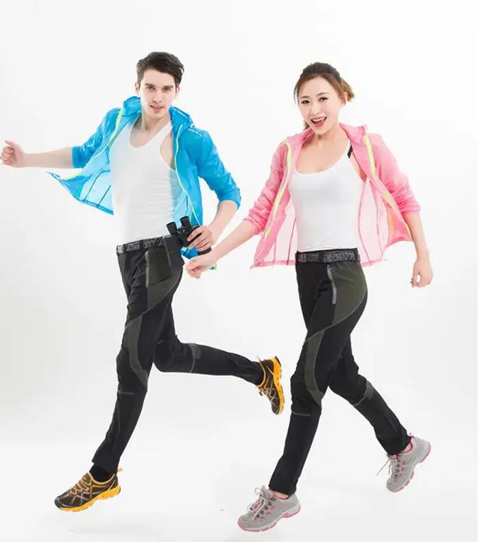 Pantalon ultra fin séchage rapé été homme femme stretch imperméable travail cargo décontracté