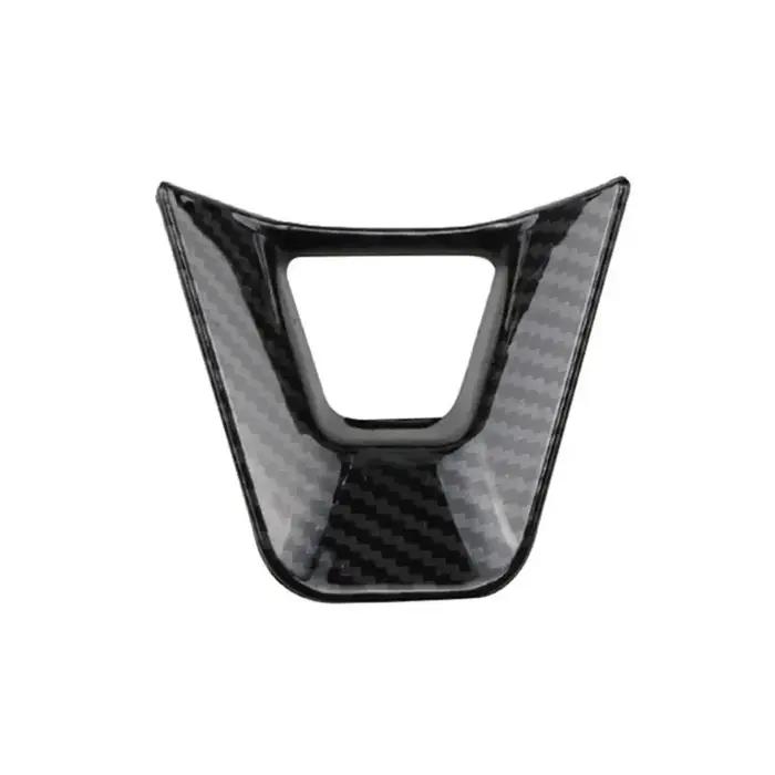 Couverture de panneau de bouton de volant de voiture, autocollant de garniture, accessoires de voitu