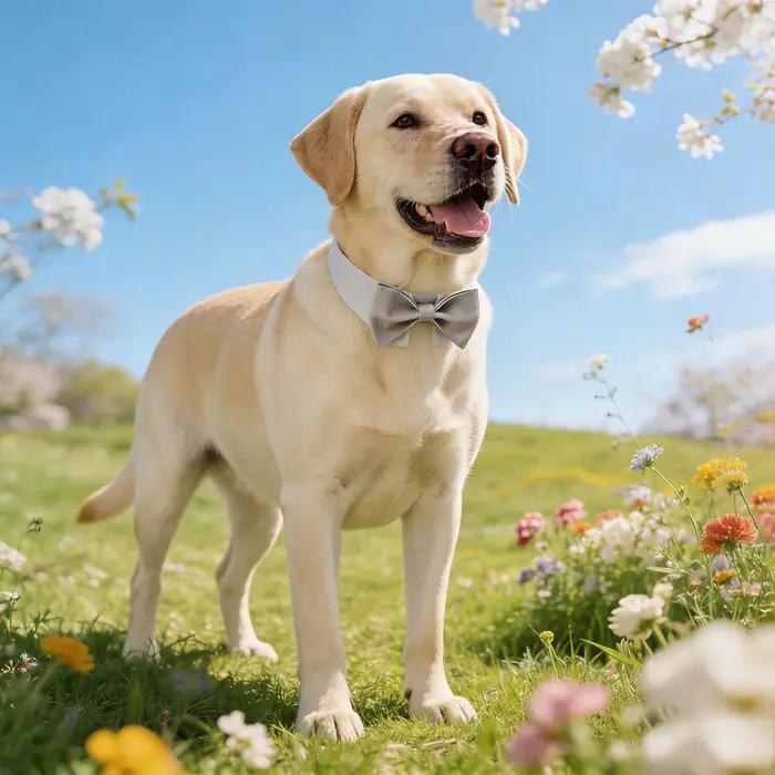 Sucado-Collier de smoking réglable pour chien et chat