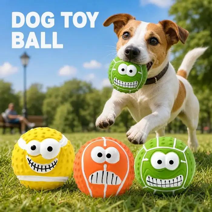 Balle de jeu amusante pour chien