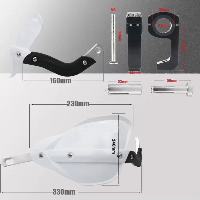 Protecteur de poignée de moto 22MM 28MM, protège-mains, Protection du guidon pour KTM HONDA YAMAHA S