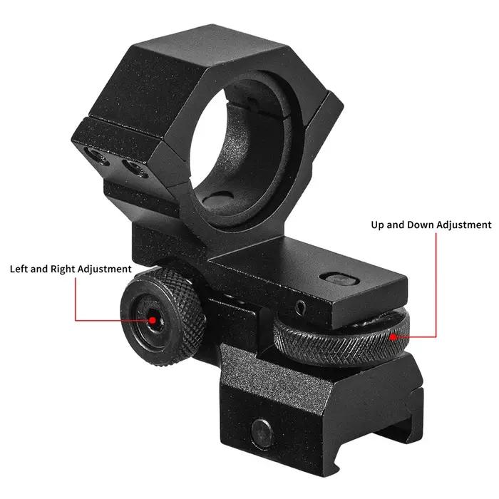 Support de montage réglable pour lunette de visée M4 M16 HK416 sur rail 20 mm