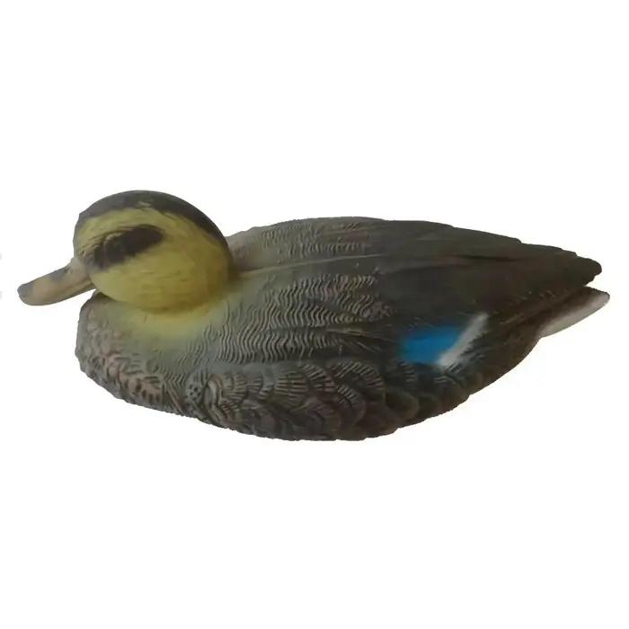 Leurre canard flottant 3D pour chasse et pêche - Décoration lac et parc - Accessoire extérieur polyvalent