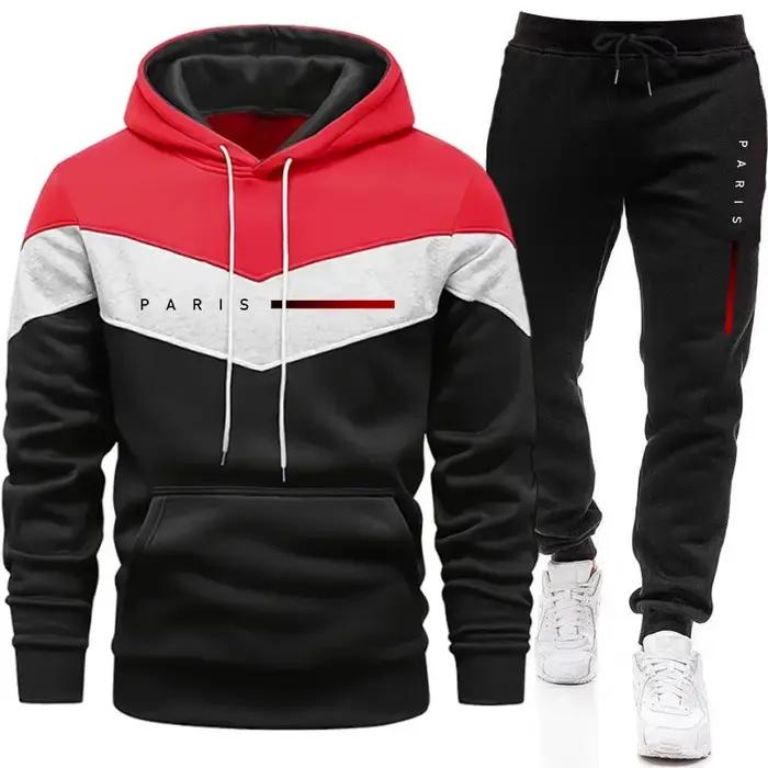 Ensemble de sweats à capuche pour hommes Paris Fashion