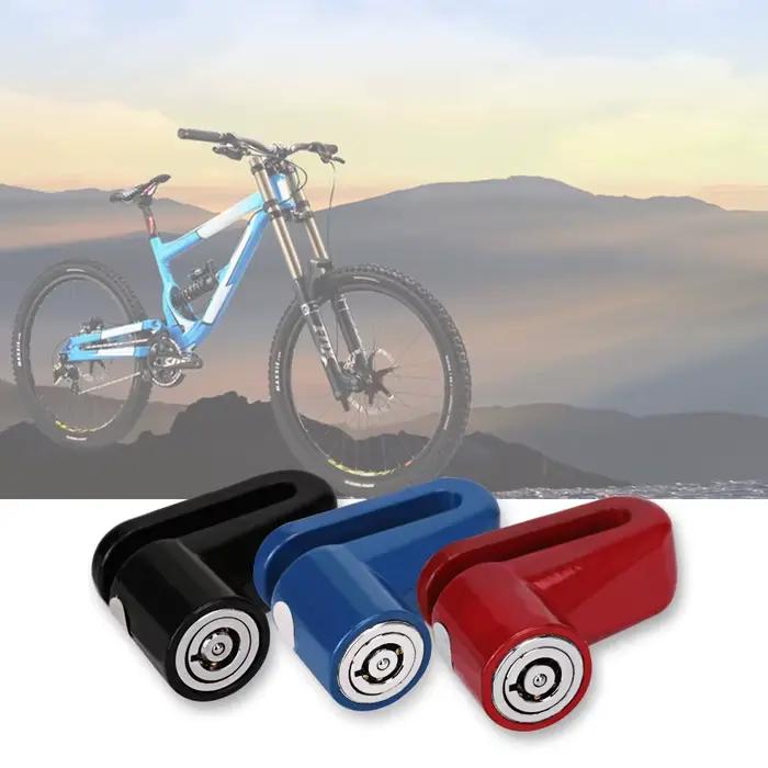 Serrure de sécurité antivol pour moto frein à disque protection contre le vol deux-roues scooter vélo occasions spéciales cadeau de sécurité pour motard