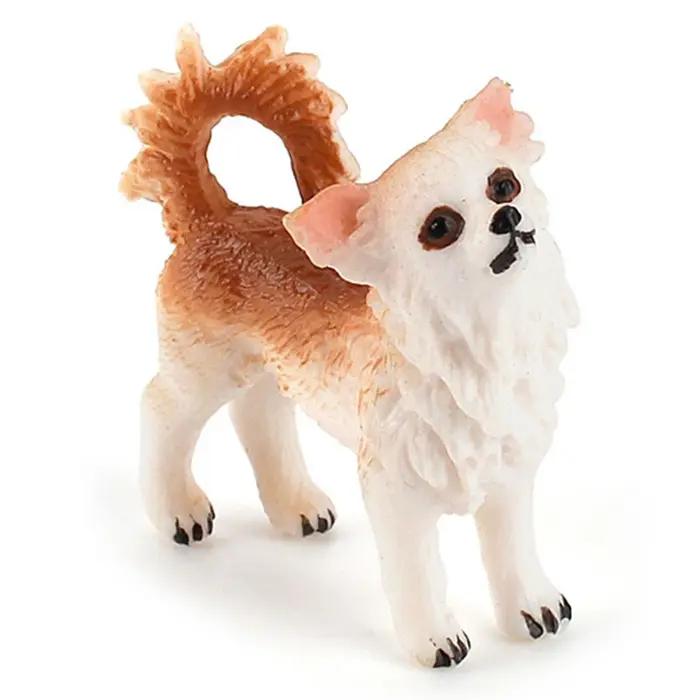 Figurines Miniatures de Mini Chien et Chiot