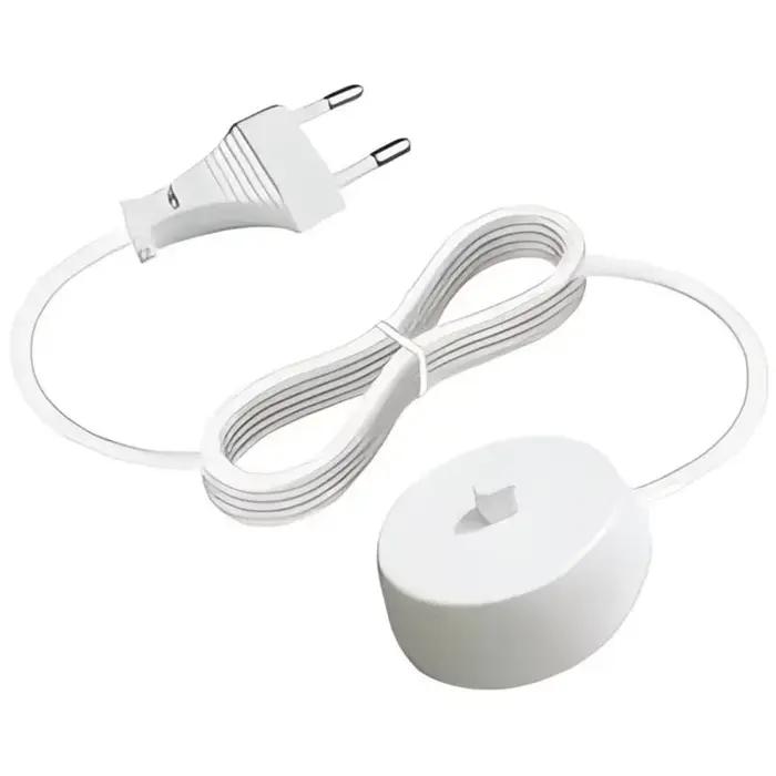 Chargeur de remplacement de brosse à dents électrique portable pour voyages et hygiène buccale sécurisée couleur personnalisable pour femmes et hommes