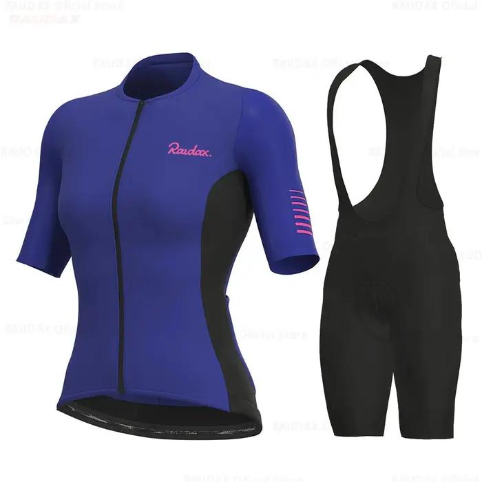 Femmes vêtements de cyclisme 2025 Raudax Ropa Ciclismo Mujer manches courtes Maillot