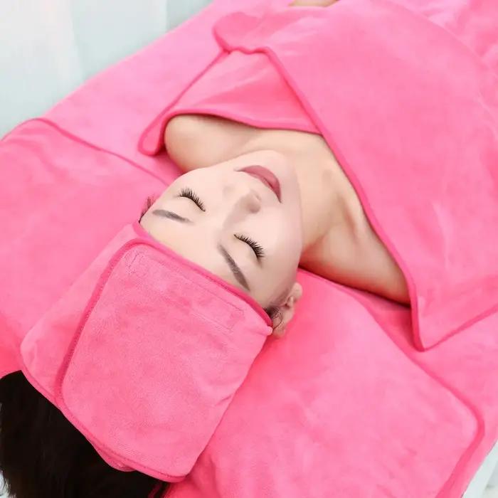 Ensemble de serviettes en microfibre super douces 3 pièces pour le visage et le corps usage personnel ou professionnel pour soins personnels et spa