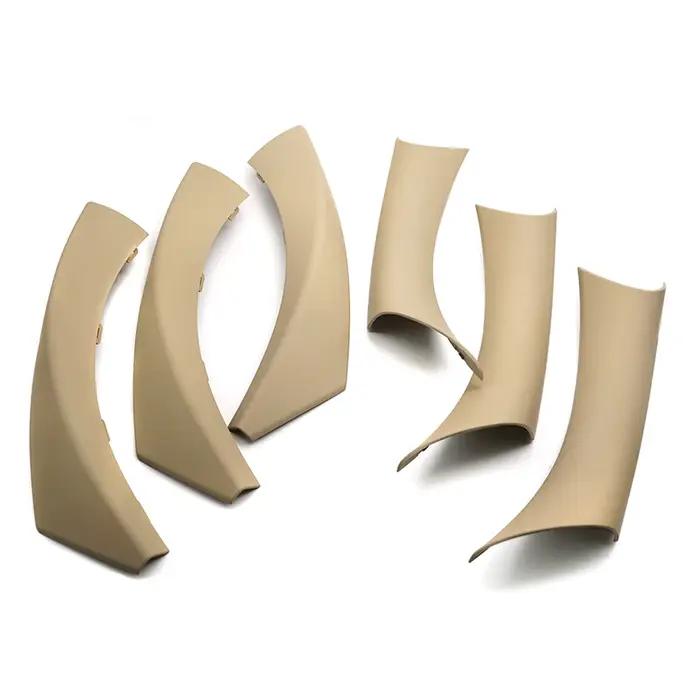 Pour BMW série 3 E90 E91 316 318 320 325 328i 2004 2005-2012 6 pièces poignée de porte intérieure de voiture couvercle