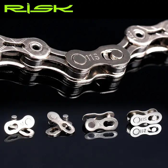 RISK – chaîne de vélo à maillons rapides, chaîne de vélo de route et vtt, connecteur rapide manquant