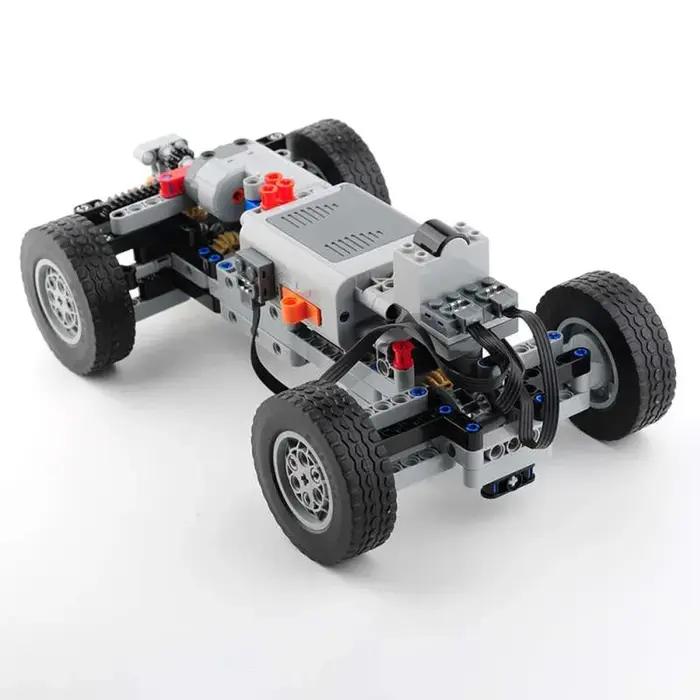 MOC – ensemble de blocs de construction de technologie de châssis de voiture, véhicules à quatre roues motrices, jouets éducatifs de bricolage, modèle de briques, cadeaux pour enfants