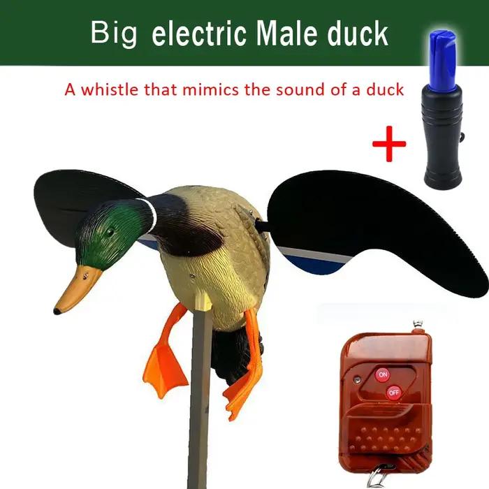 Leurre canard éolien simulation haute volant télécommande pour chasse et décoration jardin occasions spéciales