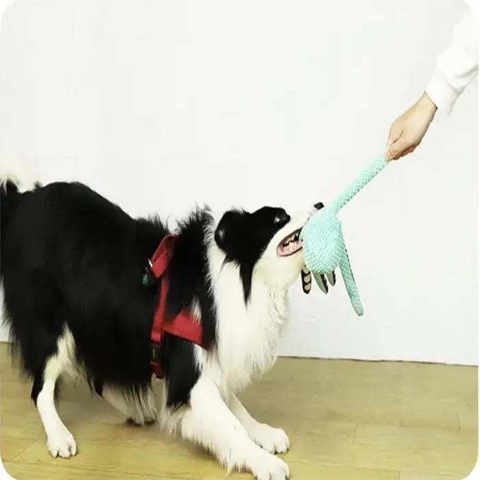 Jouet poulpe en peluche pour animaux de compagnie