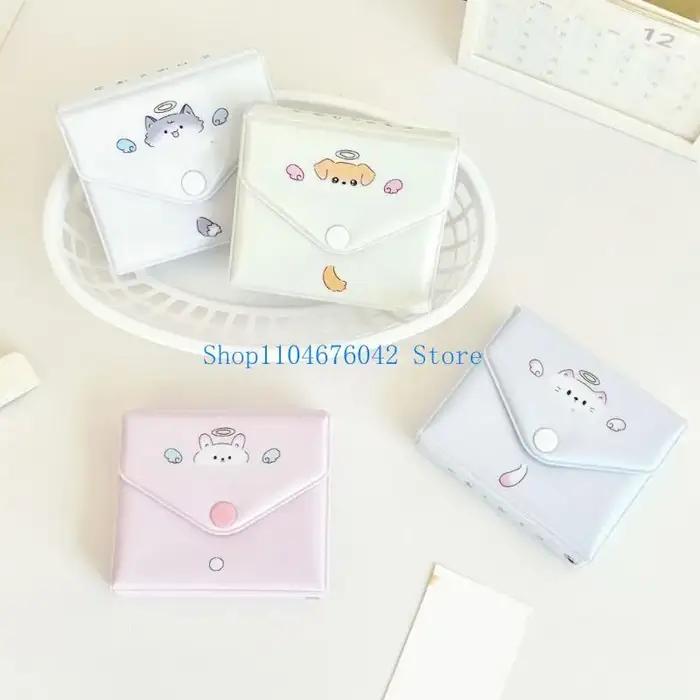 5asd Album photo styles d'enveloppe portable avec animal angélique 40 poches livre reliure cartes
