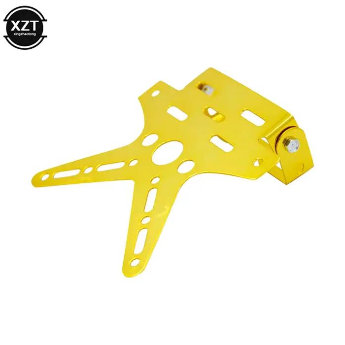 Support universel de plaque de planificateur de moto en alliage