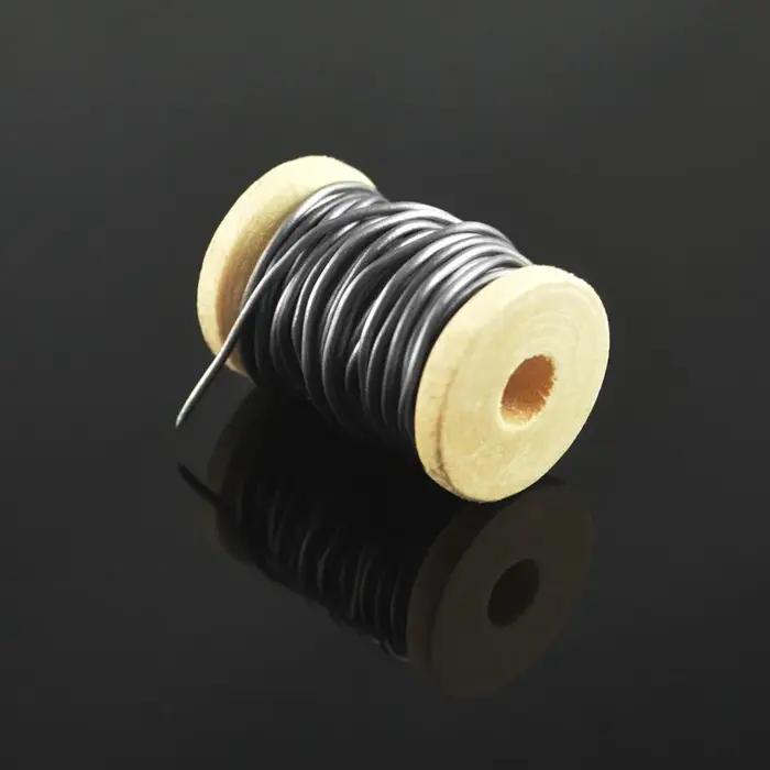 MNFT 2 pièces/lot Dia 0.5mm et 1mm fil de plomb souple rond pour matériel de pêche à la mouche