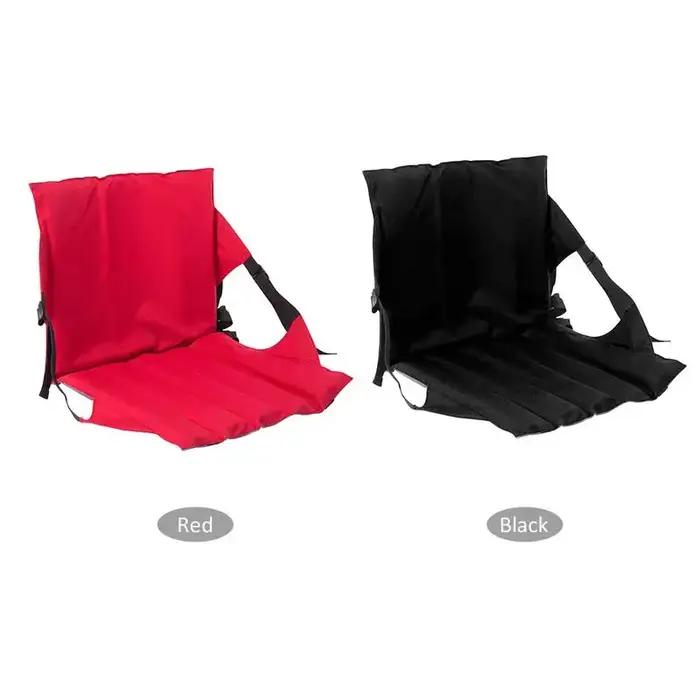 Tapis de chaise de Camping Portable, coussin de dossier pliable, léger, pour jardin extérieur, chais