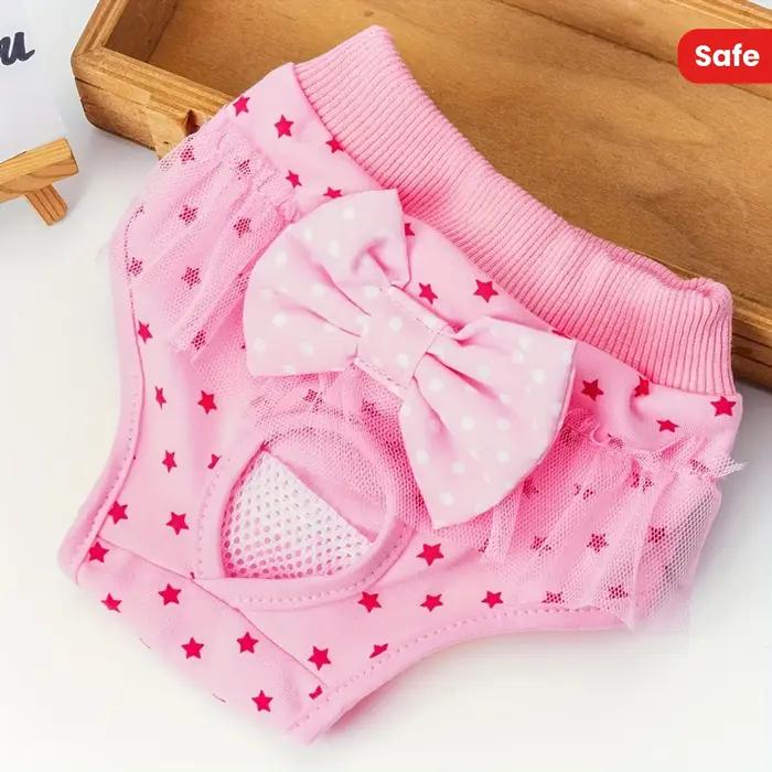 Pantalons de sécurité pour chiennes en coton coton blanc rouge noir vert taille s m l xl occassions spéciales hygiène confort activité de plein air