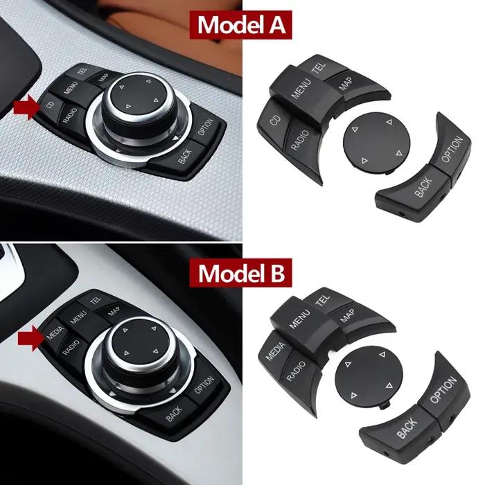 Bouton de commande multimédia CIC IDrive pour voiture, boutons de Menu, pour BMW X1 X5 X6 1 3 5 séri