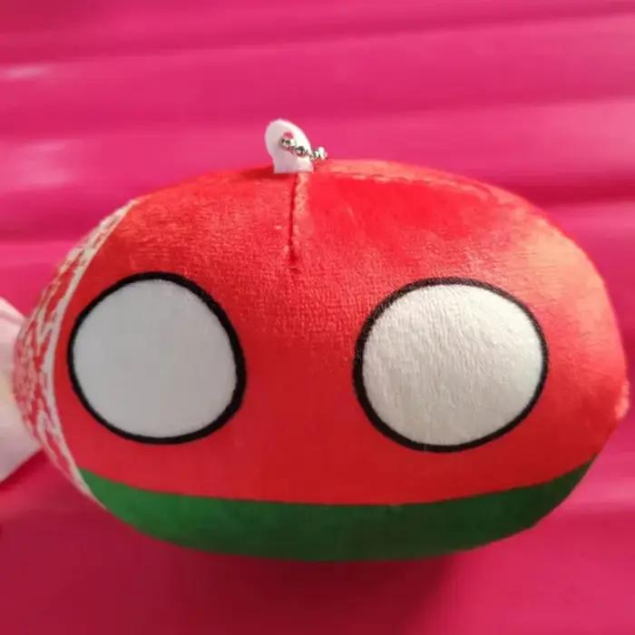 70 styles Polandball pendentif boules de pays 10 cm boule de pays jouets en peluche Countryball peluche poupée jouet cadeau de noël pour les enfants