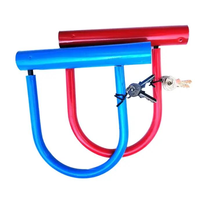 Serrure en U en acier robuste pour vélo, scooter et clôture - Sécurité maximale pour vos déplacements quotidiens et voyages