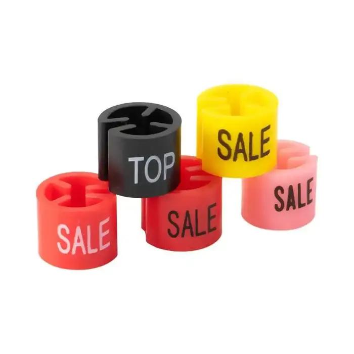 100 pièces cintre vente marqueurs de vêtements étiquettes