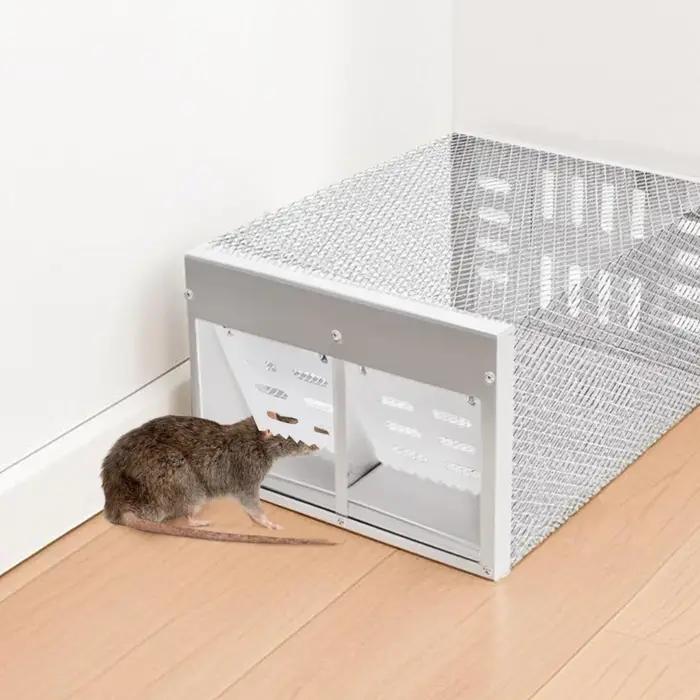 Piège à rats intelligent à Double porte en acier