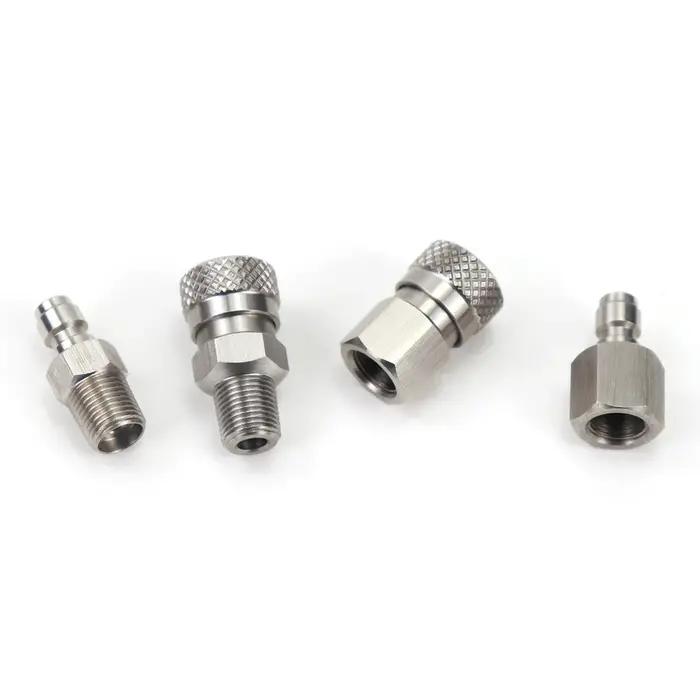AIR CO2 Foster déconnexion rapide adaptateur mâle/femelle remplissage mamelon bouchon aveugle | Fi