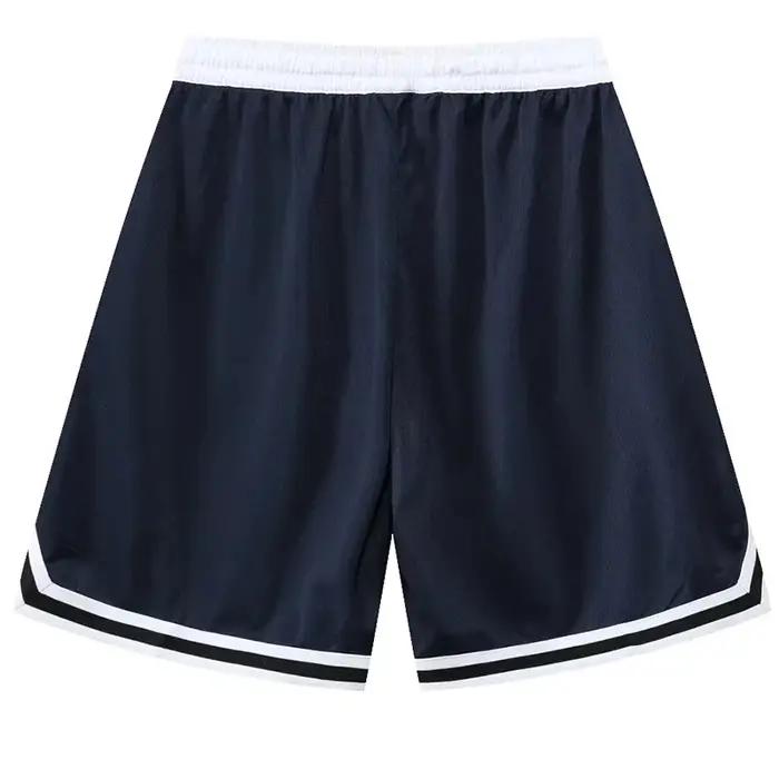 Short de basket-ball imprimé américain pour hommes, short actif, poches amples, cyclisme, exercice,
