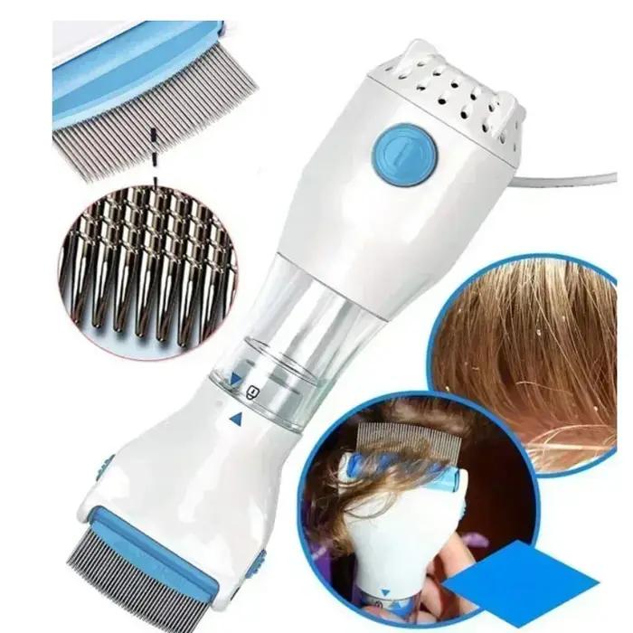 Peigne Électrique Multifonctionnel Élimination Puces Brosse Anti-Pouces Chats Chiens Toilettage Soins Fourrure Occasions Spéciales