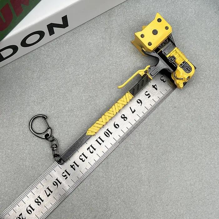 Modèle d'arme en métal à l'échelle 1:6 du marteau de la mort caustique - Réplique d'Apex Legends à collectionner pour