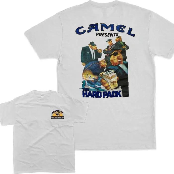 T-shirt Rétro Cigarettes Camel en Coton Vintage