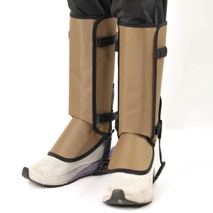 1 paire de guêtres de protection pour les randonneurs et les chasseurs
