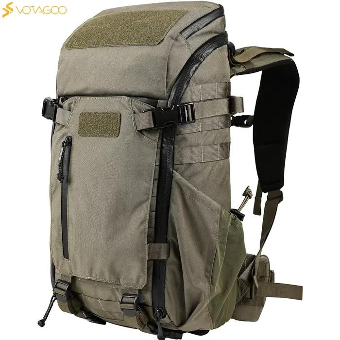 Sac à dos de chasse VOTAGOO avec système de transport pour fusil et arc, cadre en aluminium personna