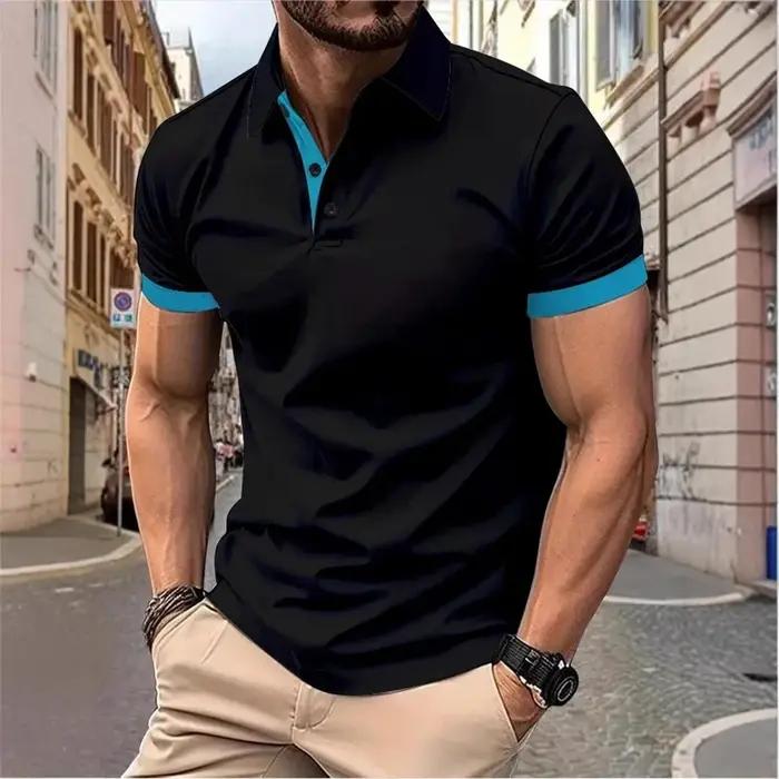 2025 Depeche Mode imprimer hommes nouvel été offre spéciale mode coton respirant Polos chemise décontracté couleur unie haut ajusté
