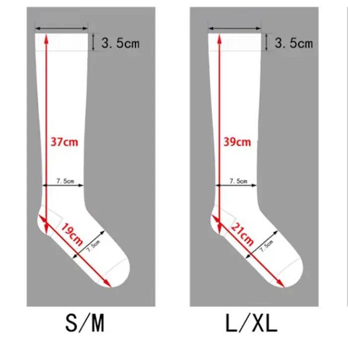 Chaussettes de compression pour chasse - Thermosokken homme diabétique varices sport outdoor