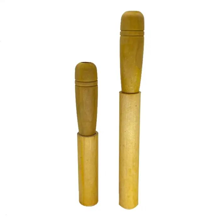Sifflet en bois pour attirer les sangliers outil portable imitation sonore pour chasse au sanglier exploration faune naturelle occasions chasse observation