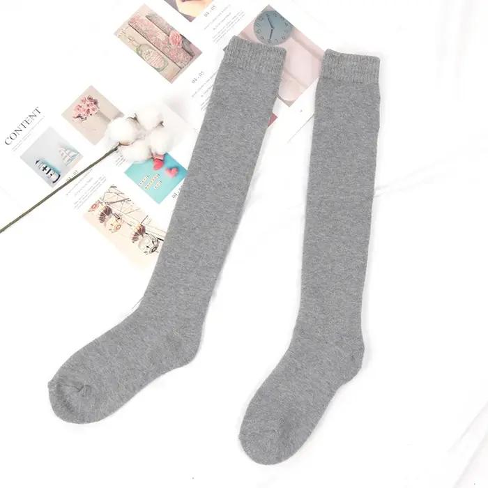 Chaussettes Genou Homme Hiver Harajuku Laine Chaleur Compression Cyclisme Coton Épaisses Cadeau