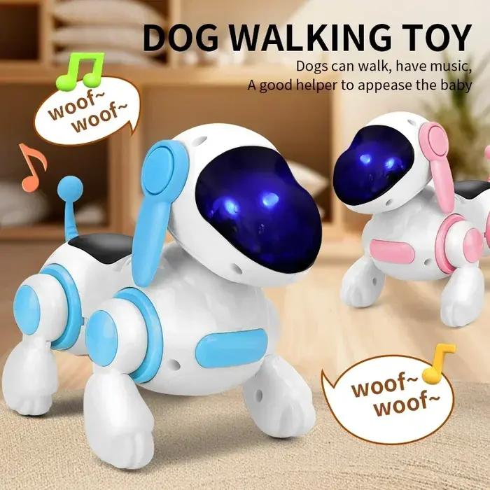 Robot chien électronique intelligent à télécommande tactile