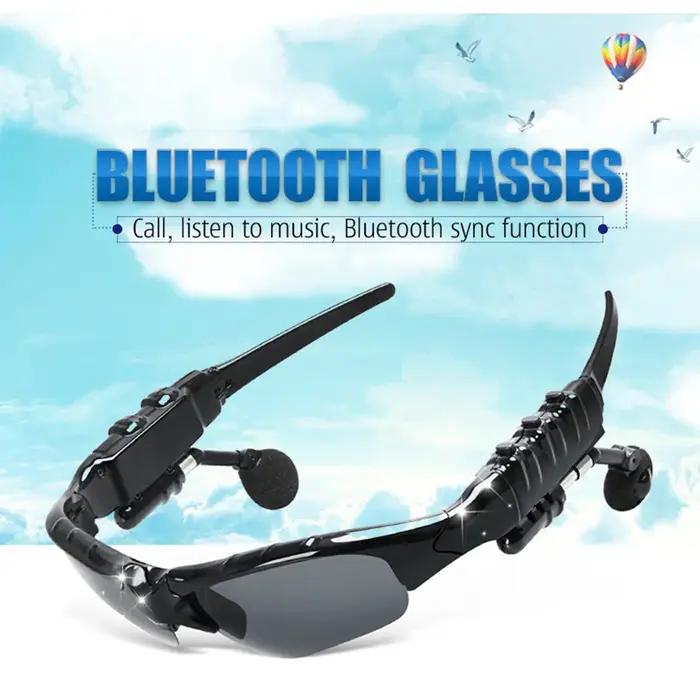 Lunettes polarisées Bluetooth avec écouteurs intégrés - Idéales réunions, voyage, randonnée et sports outdoor
